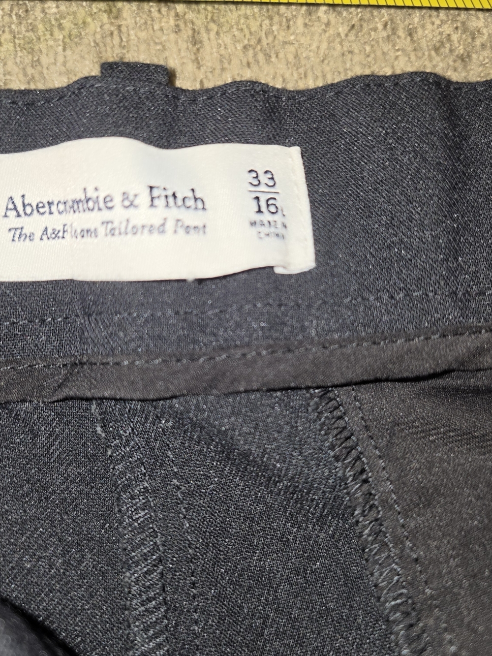A&F Sloane Tailored Wide Leg Pants Womens 33/16L - Picture 5 of 12